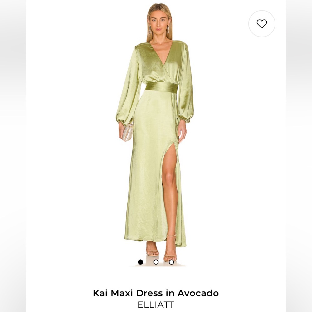 Elliatt “Kai” Maxi Dress in Shade Avocado